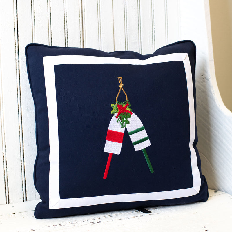 Hanging Holiday Buoy Pillow 18"