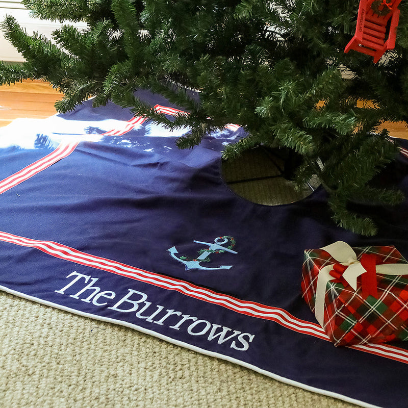 Test Product Tree Skirt in Navy (Do Not Purchase)