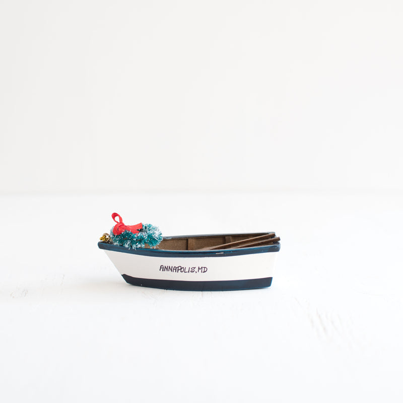 Ornament Row Boat