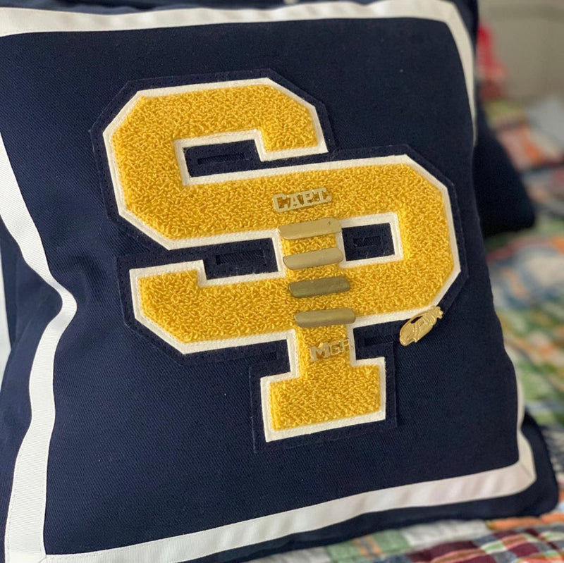 Varsity Letter Pillow (Send Your Letter)