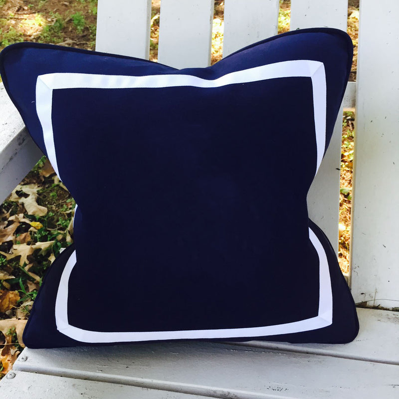 Monogram Pillow 18"