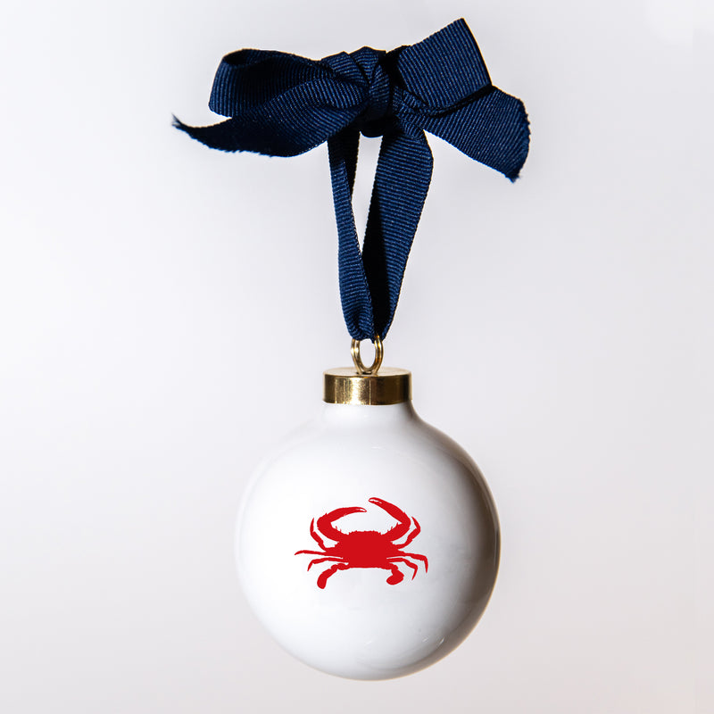 Crab Ball Ornament