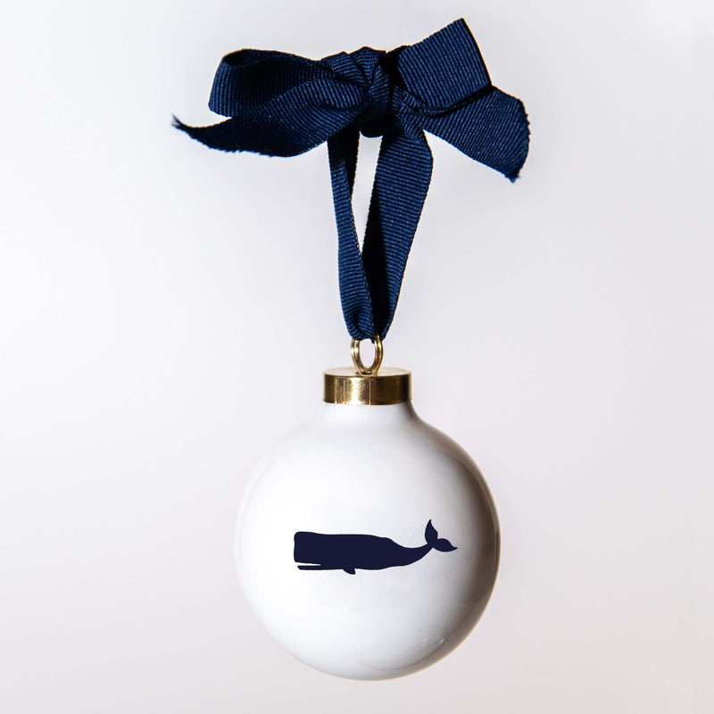 Whale Ball Ornament