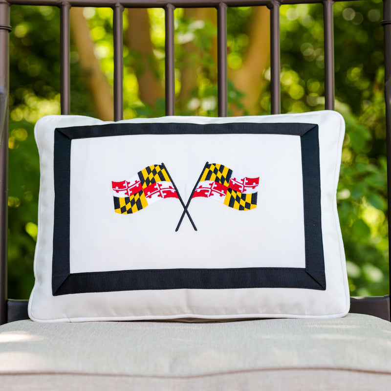Maryland Flag | Outdoor Lumbar