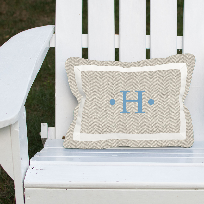 Monogram Pillow 12x16"