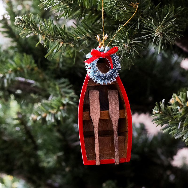 Ornament Row Boat