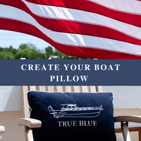 Boat Stern Lumbar Pillow – Annapolis Pillow Company