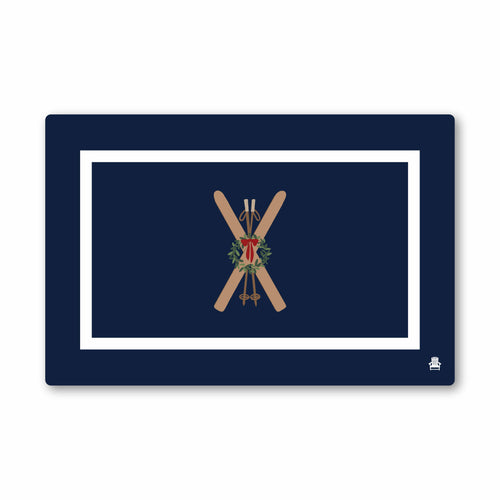 Placemat | Holiday Skis